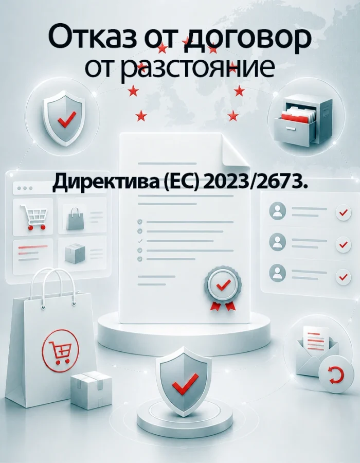 WooCommerce плъгин за отказ от договор от разстояние
